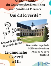 Visite insolite du Couvent des Ursulines - 1