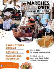 marché d'été villiers charlemagne