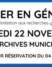 atelier généalogie