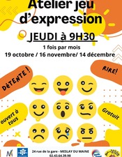 atelier jeu expression meslay