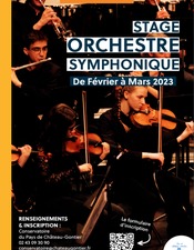affiche stage orchestre symphonique