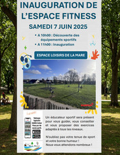 espace fitness inauguration