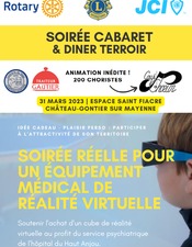 soirée cabaret + diner terroir