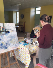 Atelier d'art à Bierné