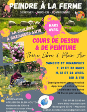 Peindre à la Ferme - Atelier du Bleu Mouton
