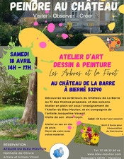 Affiche événement programme du mois moderne photos rouge orange - 4