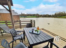 CHALET LE BROCHET, LES PIEDS DANS L'EAU, 5-7 PERS - Villiers-Charlemagne