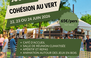 Offrez à vos équipes une journée de travail et de cohésion dans un cadre naturel et convivial ! - La Boissière