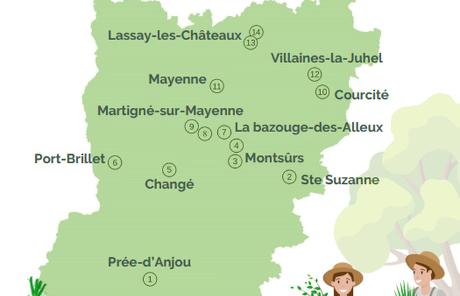 BIENVENUE DANS MON JARDIN AU NATUREL - Jardin du Domaine du Fort 2 - Prée-d'Anjou