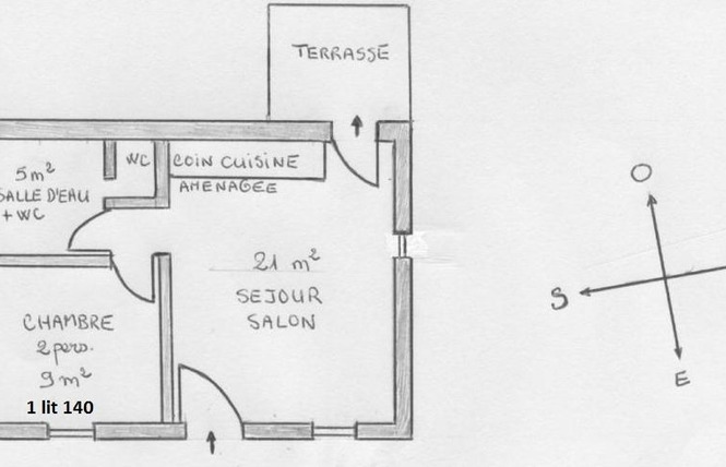 LE BAS BOURG, 2 PERSONNES 19 - Denazé