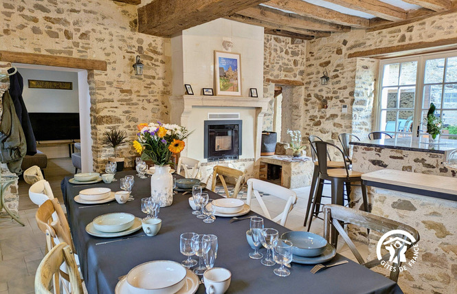 LA PIERRE DU BONHEUR, GÎTE 8 PERSONNES 12 - Saint-Denis-d'Anjou