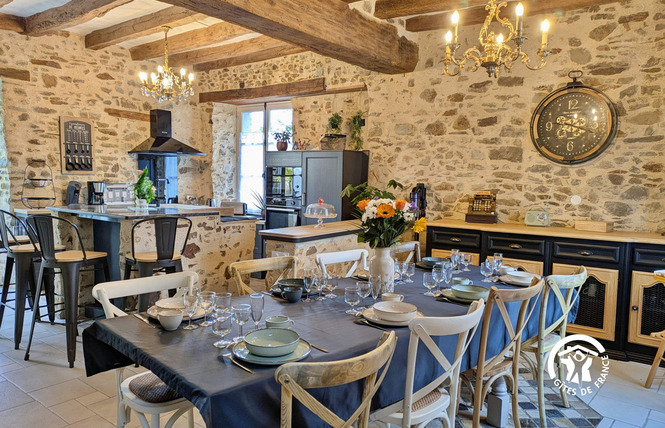 LA PIERRE DU BONHEUR, GÎTE 8 PERSONNES 10 - Saint-Denis-d'Anjou