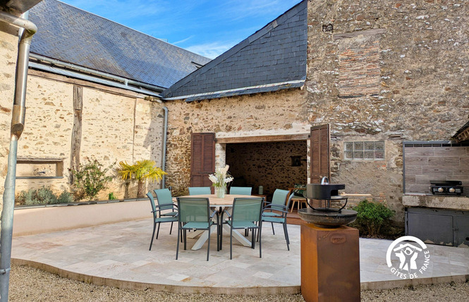 LA PIERRE DU BONHEUR, GÎTE 8 PERSONNES 7 - Saint-Denis-d'Anjou