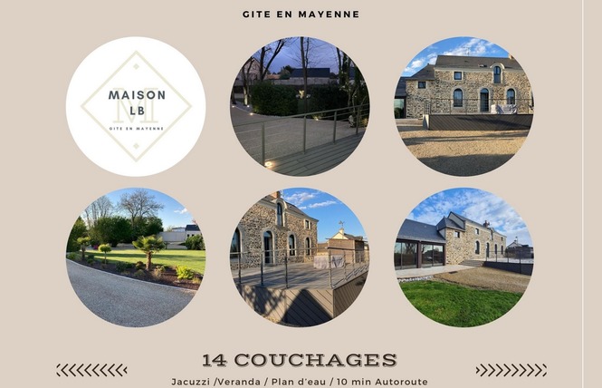 Gîte Maison LB 12 - Bazougers