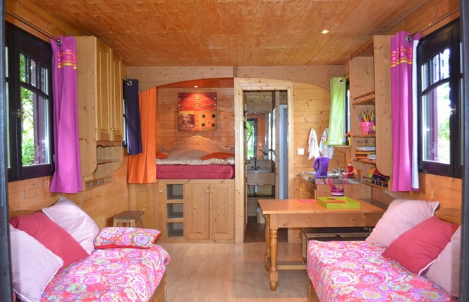 Chambre d'hôtes la Roulotte du Chêne Vert 2 - Château-Gontier-sur-Mayenne