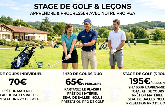Stage de golf 1 - Château-Gontier-sur-Mayenne