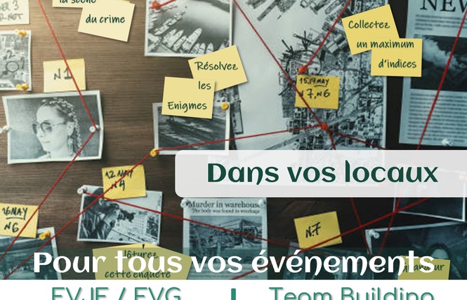 EVASION LUDIQUE : ENQUÊTE GÉANTE POUR LES GROUPES 1 - Château-Gontier-sur-Mayenne