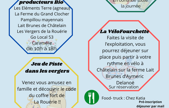 Porte-ouverte ferme des Vergers de la Rouérie 2 - Gennes-Longuefuye