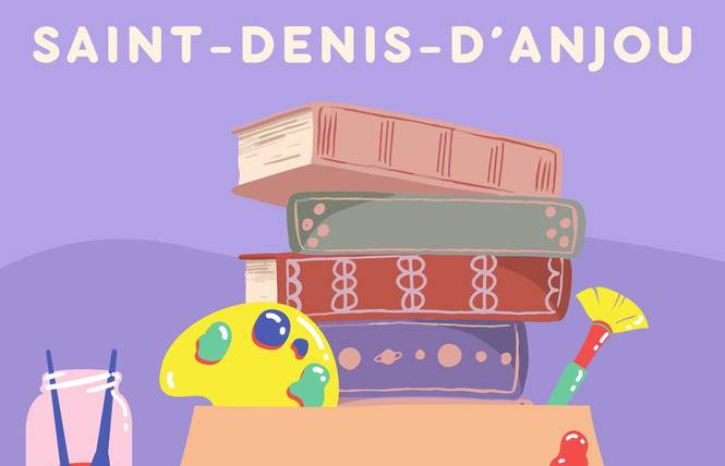 Peintres dans la rue & Livres en fête 1 - Saint-Denis-d'Anjou